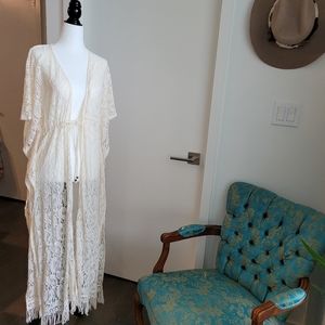 Forever 21 lace kimono